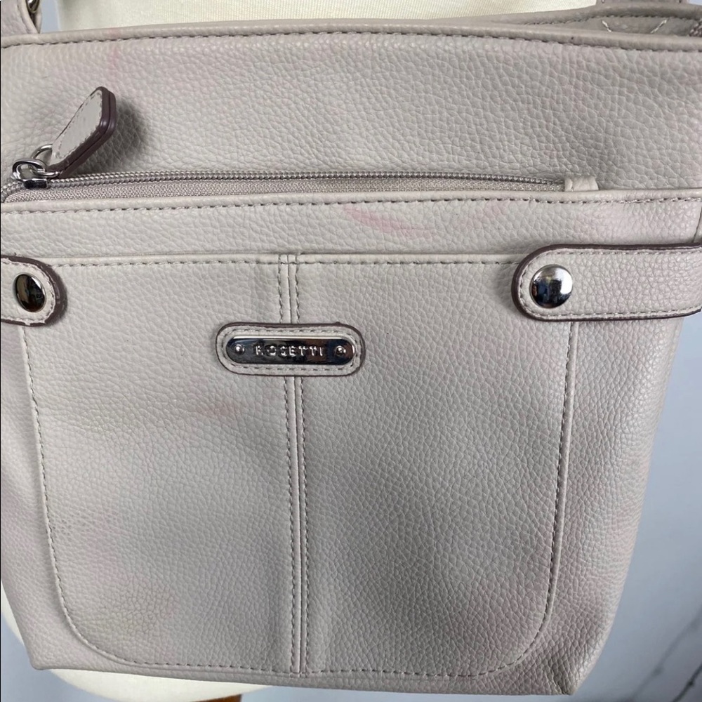Rosetti Convertible Shoulder Crossbody Faux Leather Bag - Picture 8 of 8